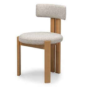 Dining Chair Matteo, Beige-Cream/Natural