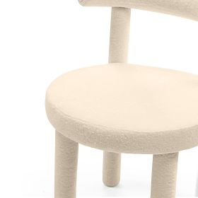 Dining Chair Pedro 2.0, Cream, Boucle