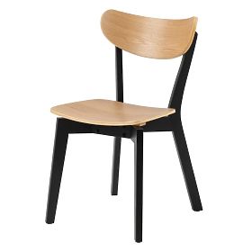Dining Chair Roxby Black/Oak