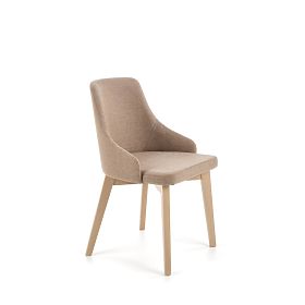 Dining Chair TOLEDO - Sonoma Oak/Brown, Halmar