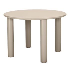 Dining Table Joki 110 cm, Round, Dark Beige
