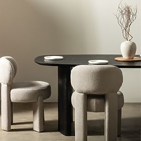 Dining Table Oriento 200 cm, Oval, Ash Veneer