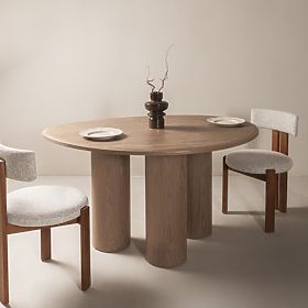 Dining Table Vesper 140 cm, Walnut