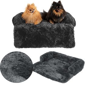 DOG BED FOR SOFA PJ-024 DARK GRAY S, PuppyJoy