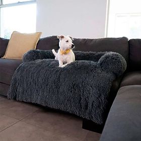 DOG BED FOR SOFA PJ-024 DARK GRAY S, PuppyJoy