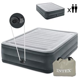 Double Inflatable Mattress with Automatic Pump - 203x152 cm INTEX 64418, INTEX