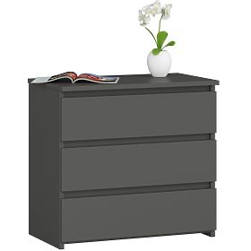 DRESSER CL3 3DR CLP PK GRAPHITE GRAY