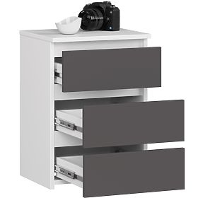 DRESSER CL3/40 PK WHITE / GRAY