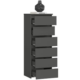 DRESSER CL6 PK GRAPHITE GRAY