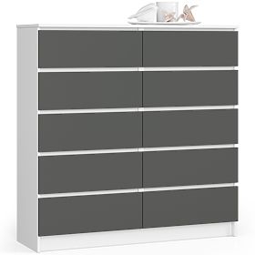 DRESSER K120 10SZ CLP PK WHITE / GRAY