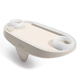 Drink Holder with LED Lighting and Space for Tablet Phone SPA INTEX 28520