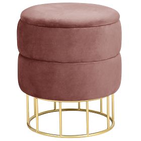 ELZA POWDER PINK POUF