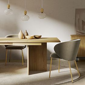 Extendable Table Jose 140-200 cm, Rectangular, Cremona Oak Torro, lectus