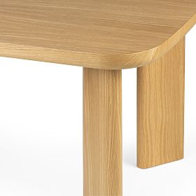 Extendable Table Marbella 160-200 cm, Rectangular, Natural