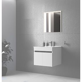 FIGARO Mirror 60 cm White (1p=1pc)