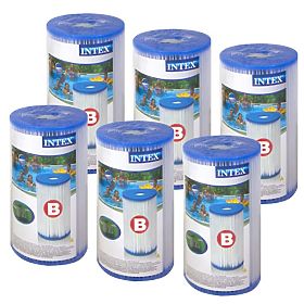Filter Filters 6 Pieces Type B for Intex Pump 29005