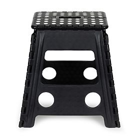 Folding Step Stool 1-Step Plastic 39 cm, MODERNHOME