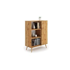 Fondi Wardrobe Golden Oak Craft, Scandinavian