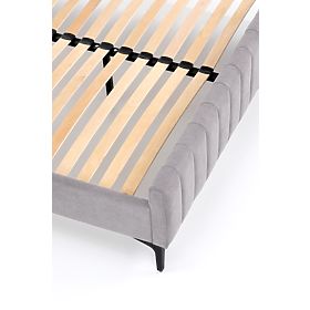 FRANCESCA 160, bed, light gray (3p=1pc), Halmar