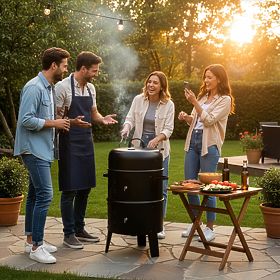 FUMARO Garden Smoker Grill Oven