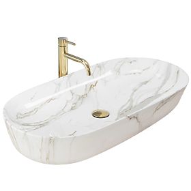 Furniture Washbasin REA CLEO 81 Aiax Shiny