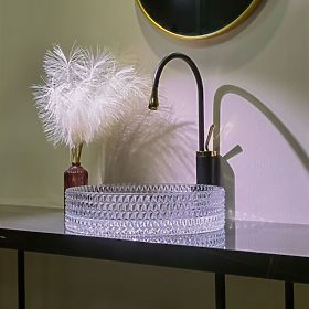 Furniture Washbasin Rea Cristal Transparent 39, Rea