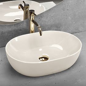 Furniture Washbasin Rea LISA ECRU SHINY