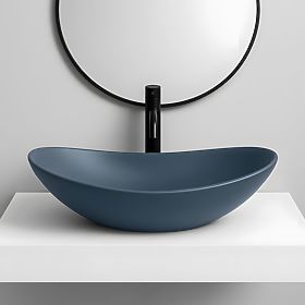 Furniture Washbasin Rea Royal Blueberry Matt, Rea
