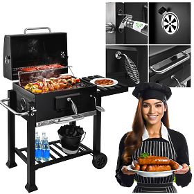 Garden Charcoal Grill with Lid MEJOR