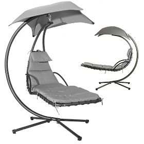 Garden Lounger Swing Hanging Chair Basket ModernHome