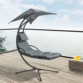 Garden Lounger Swing Hanging Chair Basket ModernHome
