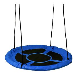 Garden Swing Stork Nest ROMEK Blue 100 cm