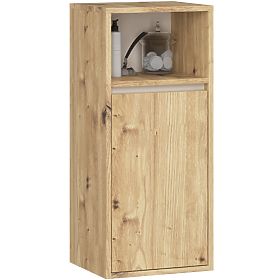 HANGING BATHROOM CABINET VAMI W35 1D 1W OAK ARTISAN / CASHMERE