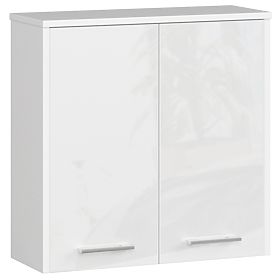 HANGING CABINET WIDTH 60 cm FIN 2D WHITE GLOSS