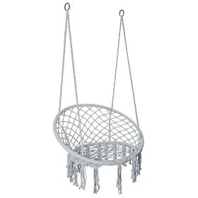 Hanging Chair Stork's Nest TOGO Grey, Bluegarden