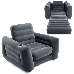 Inflatable Chair Mattress Lounger Bed 2-in-1 INTEX 66551, INTEX