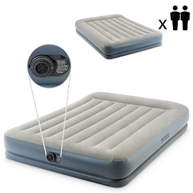 Inflatable Mattress 203x152 cm with Pump Double Intex 64118ND, INTEX