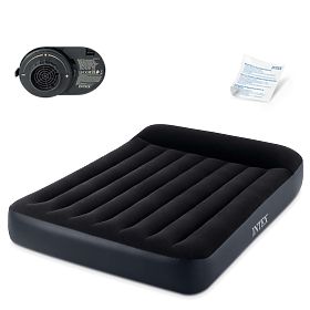 Inflatable Mattress with Pump Velour Intex 64150ND, INTEX
