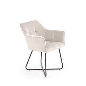 K377 Chair Beige (1p=2pcs)