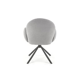 K498 Chair Gray (1p=2pcs), Halmar