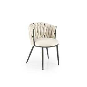 K516 Chair Light Beige (1p=2pcs), Halmar