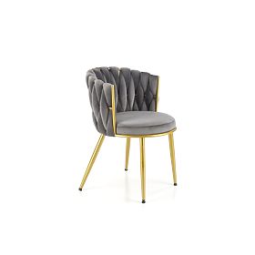 K517 Chair Grey (1p=2pcs), Halmar