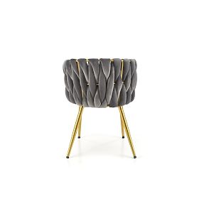 K517 Chair Grey (1p=2pcs), Halmar