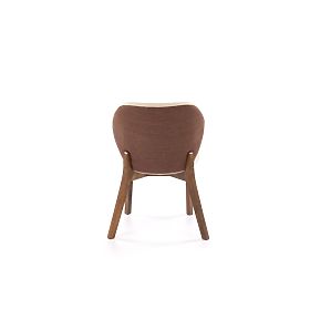 K583 Chair, Walnut / Brown / Beige (1p=2pcs)