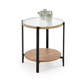 KAMALA S Table, Natural/Black (1p=1pc)