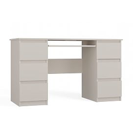 KUBA Writing Desk in Cashmere Beige