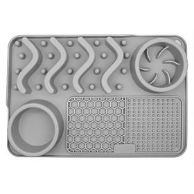 LICK MAT SLOW FEEDING GRAY, Tutumi