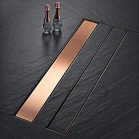 Linear Drain REA Neox for Brushed Copper 100
