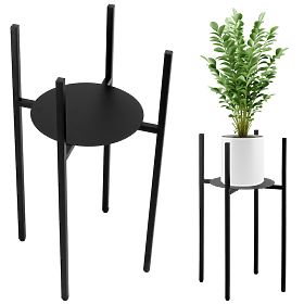 Loft Plant Stand Torre 60 cm Black