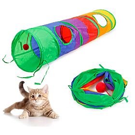 Long Tunnel Spring Toy for Cat FIGARO